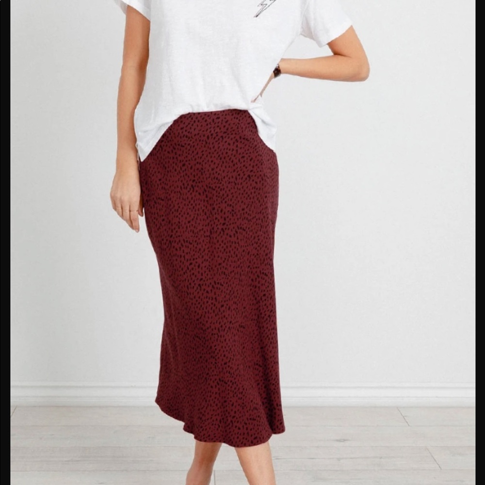 Rails London Spotted Rust Skirt